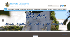 Desktop Screenshot of institutocalasancio.es